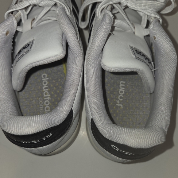 Adidas Grand Court 2.0 Cloudfoam White Black Size 8 - Picture 5 of 7